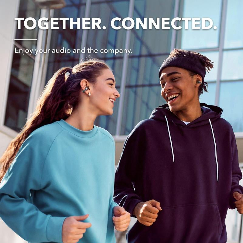 [Tiktokshopblackfriday] Soundcore C30I by Anker, Open-Ear Earbuds, Clip-On Headphones, Lightweight Comfort, Small-Ear Friendly, Stable Fit, Firm-Shell Design, Attachable Ear Grips, Big Drivers for Clear Audio, 30H Play, IPX4