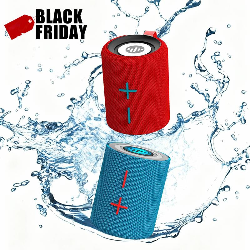 Stromberg TWIN-2 Portable Bluetooth Speaker with Magnetic 2-In-1 Design IPX4 Water Resistant 10H Playtime TWS Pairing BT5.3 FM Radio for Home Party Outdoor Beach Audio Stereo 20W Subwoofer