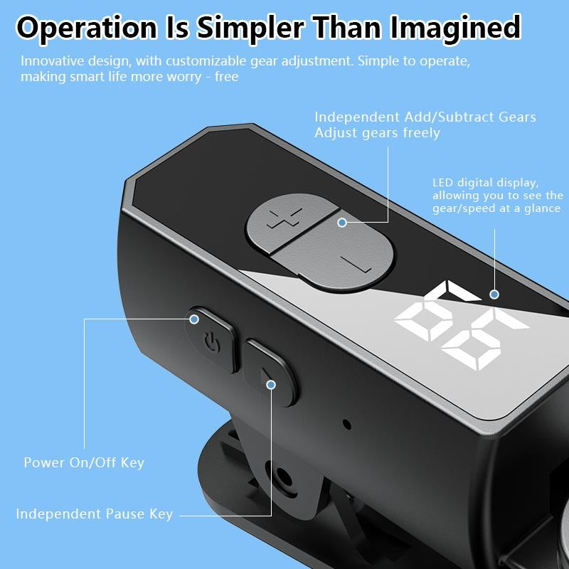 2025 Rechargeable Automatic Clicker for Smartphone with Built in Battery 99 Speed Settings Smart Trigger for Gaming Apps Shopping Rewards and Live Streaming Likes Black