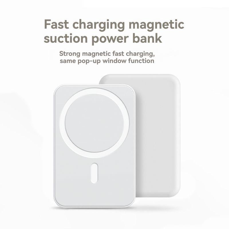 5000Mah Magnetic Power Bank, Wireless Portable Charger, Fast Charging Magsafe Battery Pack for Iphone 17/16/15/14/13/12/Plus/Pro Max, Compact Device