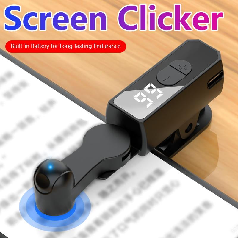 2025 Rechargeable Automatic Clicker for Smartphone with Built in Battery 99 Speed Settings Smart Trigger for Gaming Apps Shopping Rewards and Live Streaming Likes Black