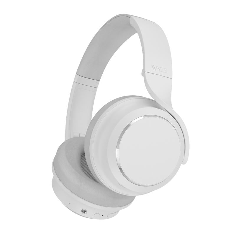 Wyze Headphones — #1 Over-Ear Headphones on Tiktok, Active Noise Cancellation Bluetooth Audio Earphones, Lightweight, Aux Cord, Rich Bass, Android Ios