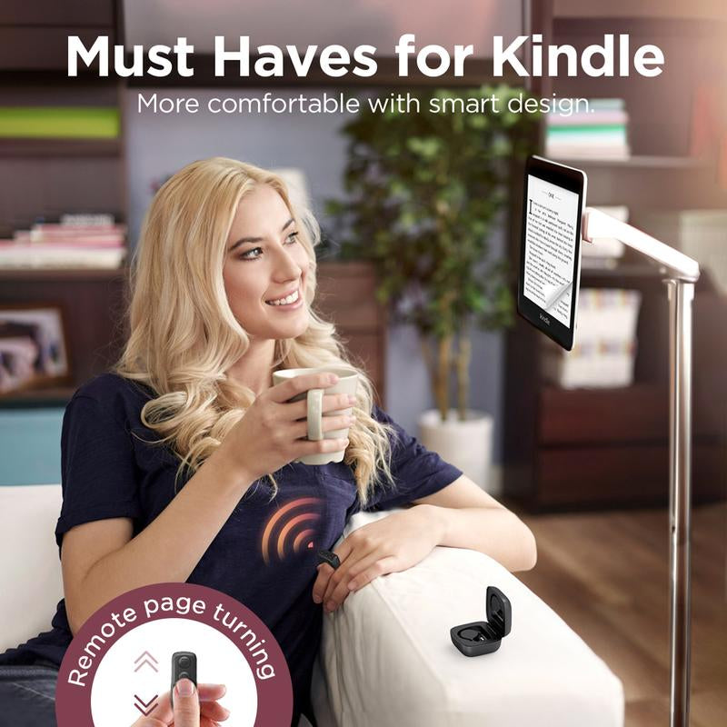 Starzoo Remote Control for Tiktok, Page Turner for Ipad Iphone, Bluetooth Camera Video Recording Remote, Scrolling Ring for TIK Tok, Iphone, Ipad, Ios, Android